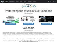 Tablet Screenshot of dennydiamond.com